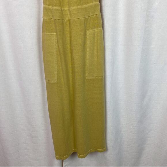 Free People Beach Light Yellow Sunrise Pinafore Jumper Sz.XS NWT - Picture 7 of 16